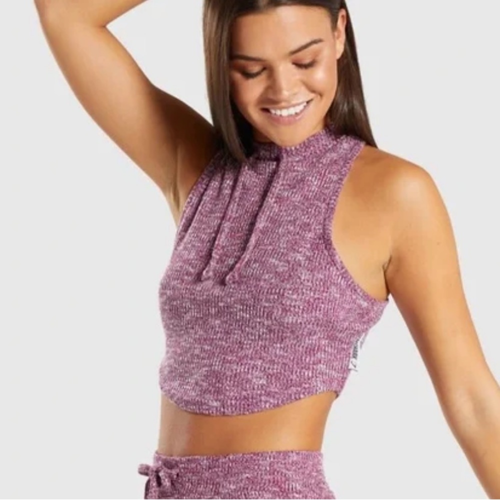 🆕GYMSHARK “Slounge” Crop Top, Size S